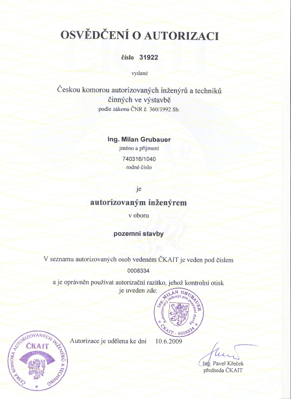 2. Autorizační zkouška